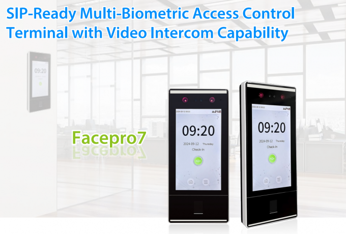 Πρόσωπο και Δακτυλικό αποτύπωμα και Κάρτα RFID 0