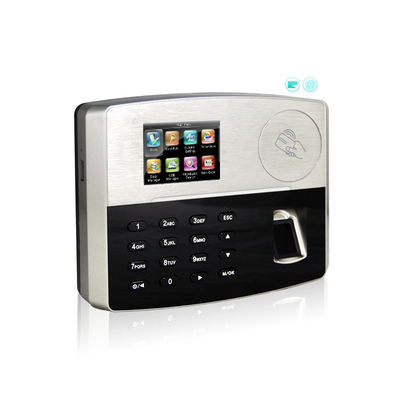 Biometric Fingerprint Time Attendance System Device with built-in Battery Support RFID Card Reader
