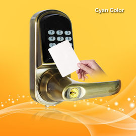 Smart RFID Card Door Lock High Tech Technology With Voice Prompt Speaker